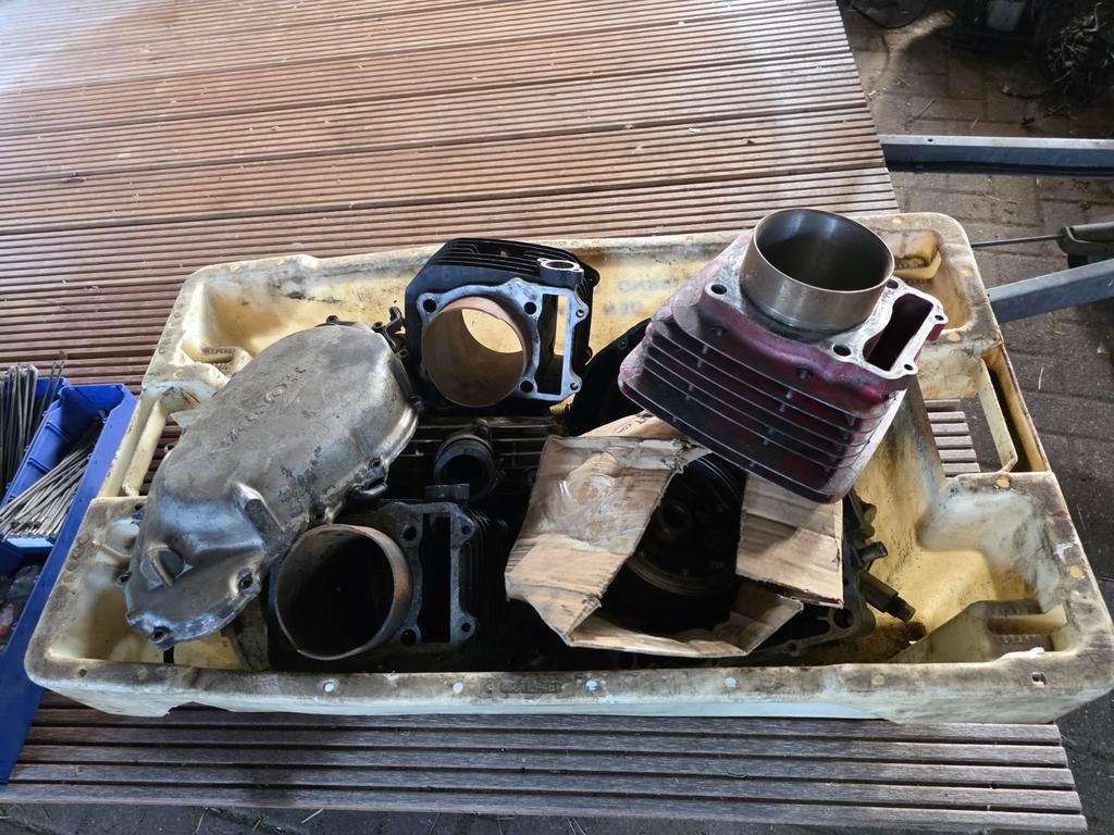 Honda XL 500 Onderdelen, Ophalen