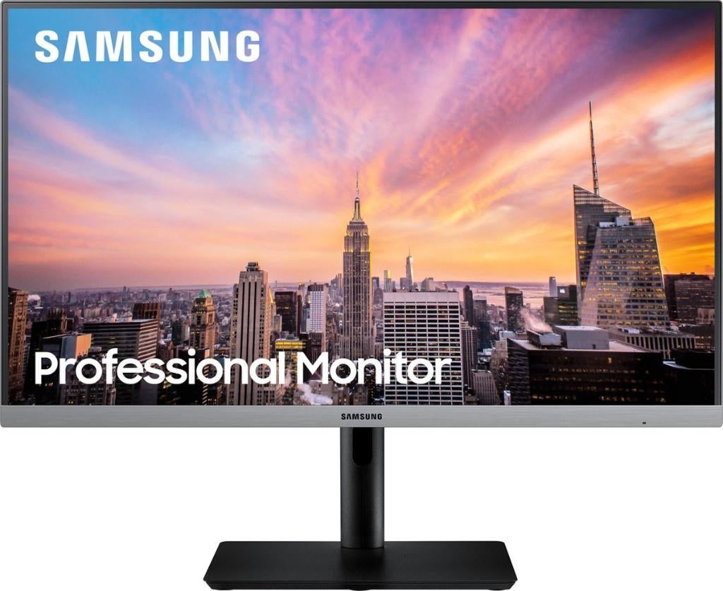 Samsung S24R650FDU monitor – 24 inch Full HD IPS, IPS, Full HD, Ophalen of Verzenden, Zo goed als nieuw