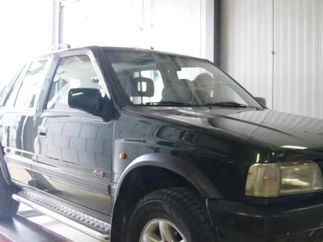 Opel Frontera Sidebars met aluminium treeplank, Niet ingevuld, Niet ingevuld, Niet ingevuld