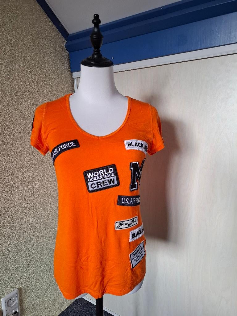 Oranje T-shirt (Ambika), Nieuw, Oranje, Ophalen of Verzenden, Korte mouw