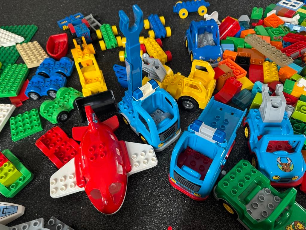 Mega Duplo collectie: dierentuin, Cars, Disney, Spiderman, Kinderen en Baby's, Ophalen, Zo goed als nieuw, Meerdere sets, Complete set