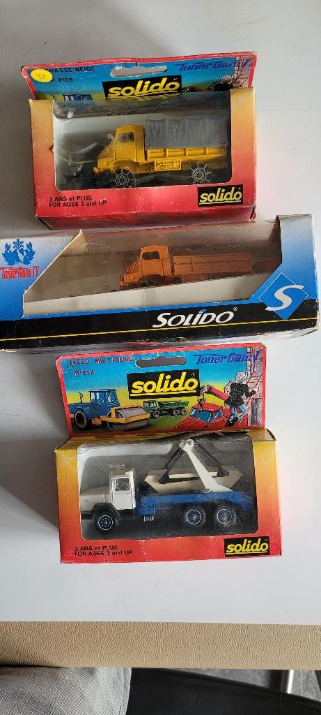 lot oude solido auto's, Hobby en Vrije tijd, Modelauto's | 1:43, Ophalen of Verzenden, Auto, Solido