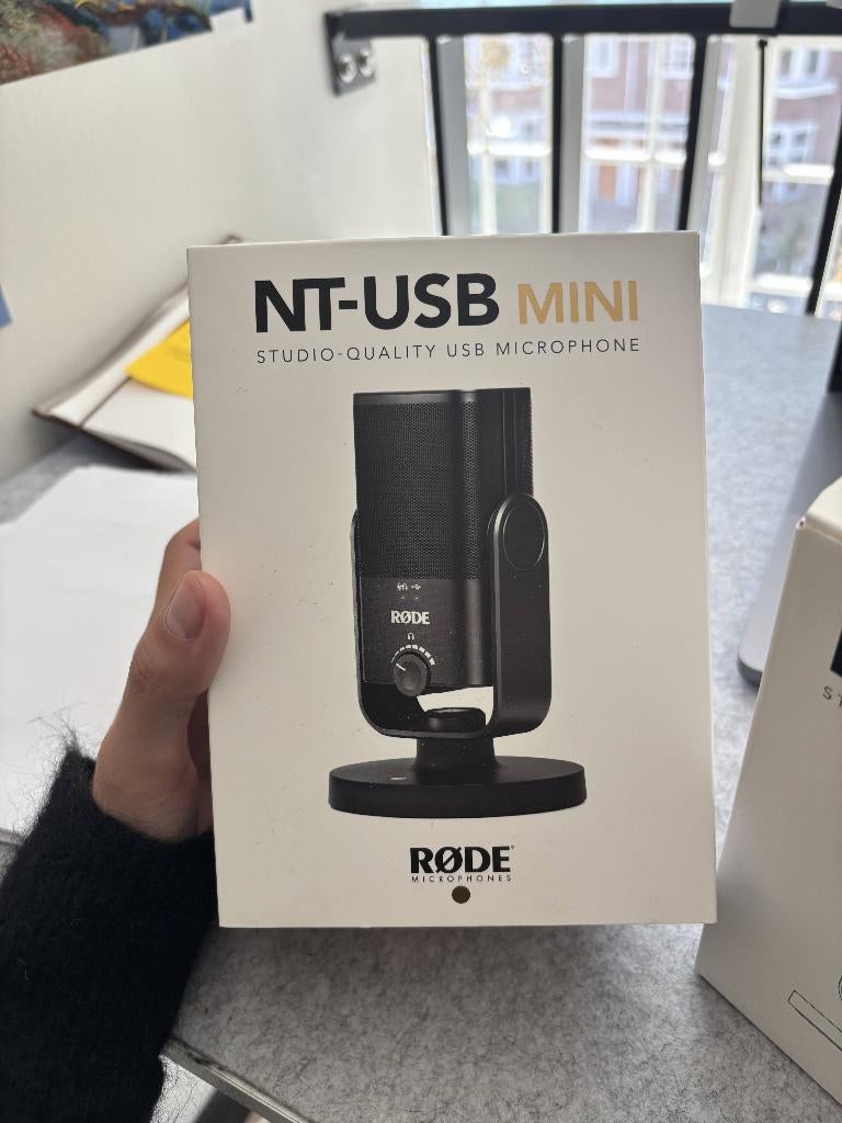 microphone RODE NT-USB mini, Muziek en Instrumenten, Microfoons, Ophalen, Nieuw, Studiomicrofoon