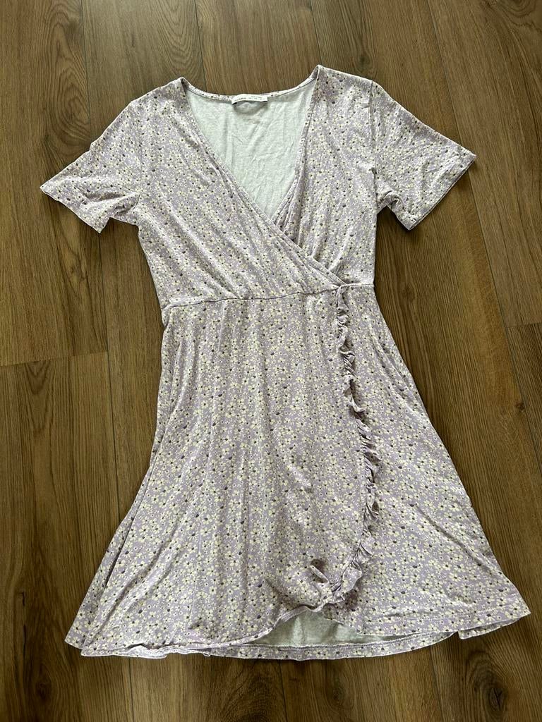 Pull & Bear jurk maat L, Kleding | Dames, Jurken, Paars, Maat 42/44 (L), Ophalen of Verzenden, Zo goed als nieuw