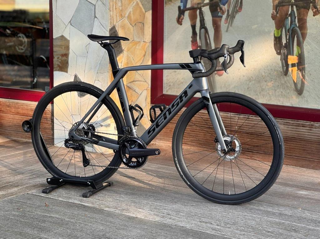 Sensa Giulia Evo Disc Ice Grey Ltd Ultegra Di2 Grijs 55cm 20, Fietsen en Brommers, Fietsen | Racefietsen, Overige merken, Gebruikt