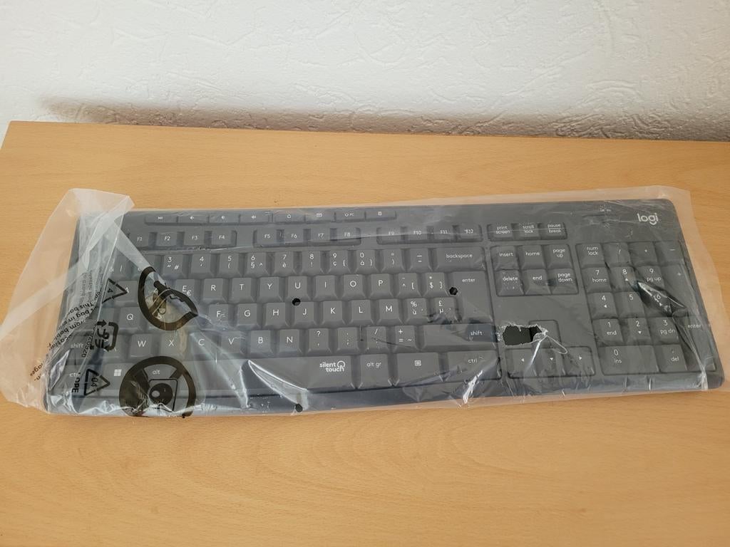 Logitech K270 Draadloos Toetsenbord - Azerty, Multimediatoetsen, Logitech, Azerty, Ophalen of Verzenden