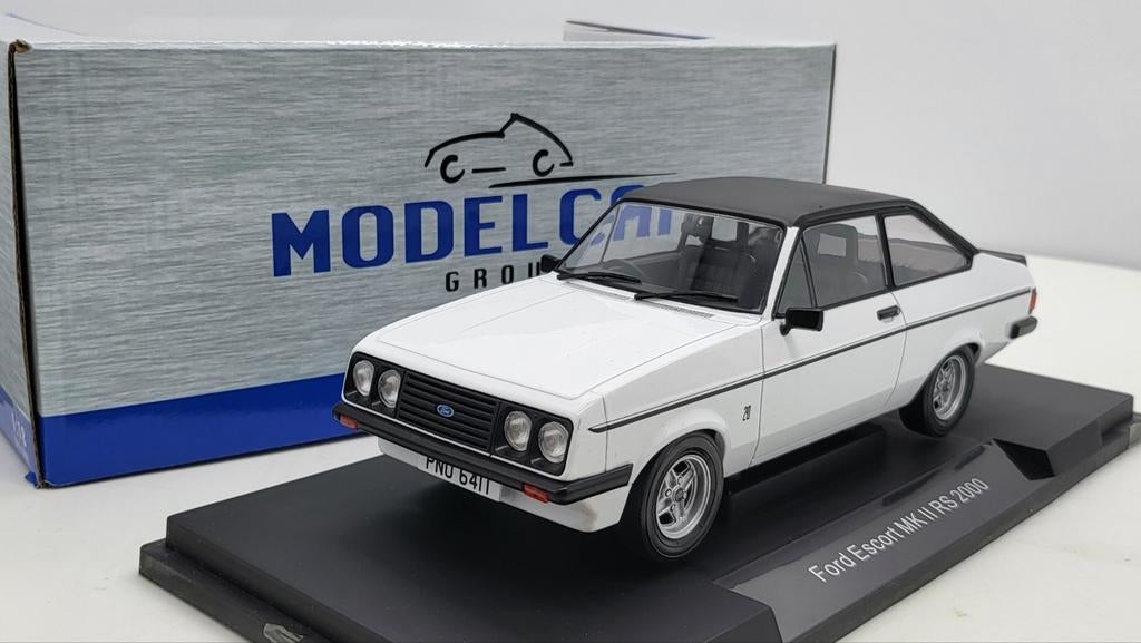 Ford Escort MKII RS 2000 wit/zwart RHD, Ophalen of Verzenden, Nieuw, Overige merken