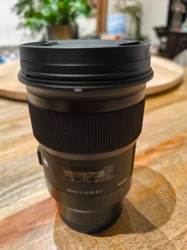 Sigma 50mm f1.4 DG HSM Art voor L-mount (Leica, Panasonic), Ophalen of Verzenden, Zo goed als nieuw, Standaardlens