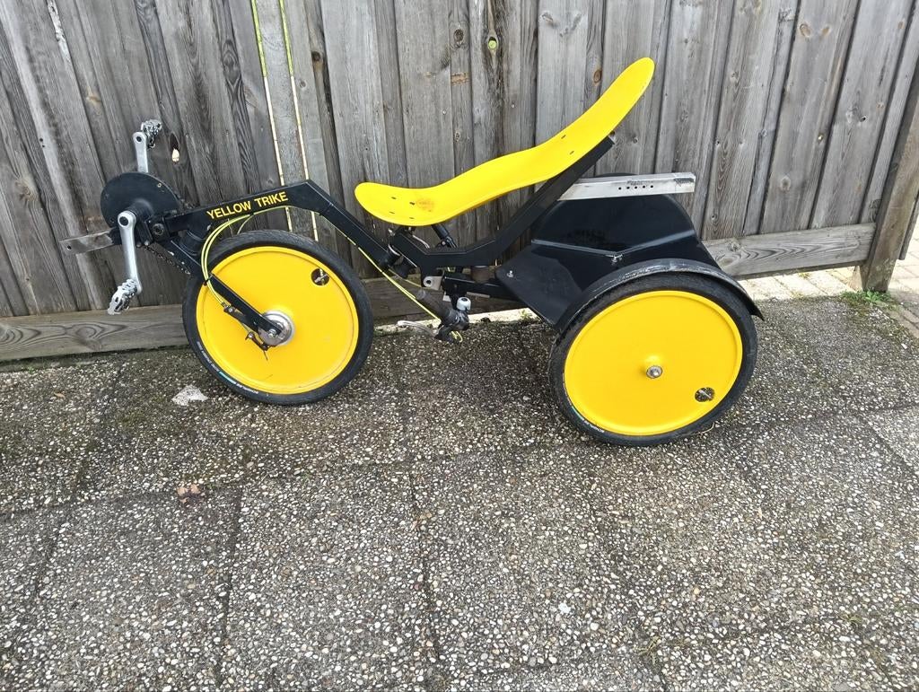Mooie trike ligfiets, Ophalen