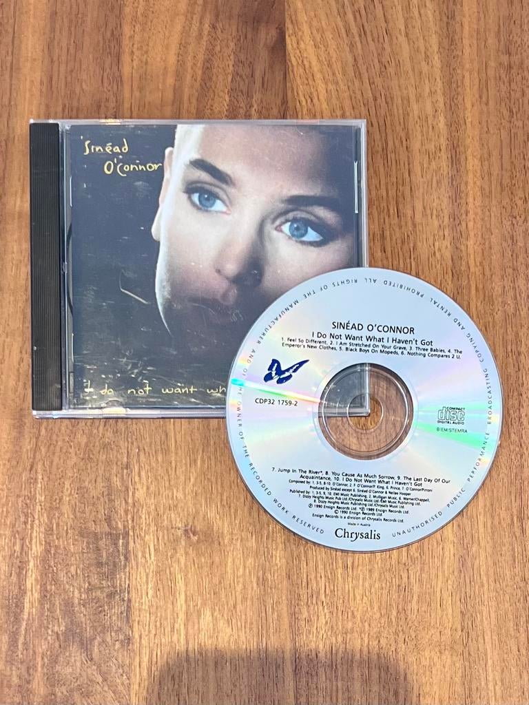 Sinead O’Connor, Cd's en Dvd's, Ophalen of Verzenden, 1980 tot 2000, Zo goed als nieuw