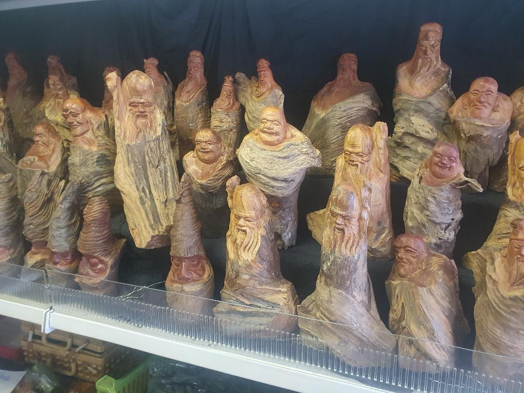 partij handgesneden boedha beelden, Ophalen of Verzenden, Nieuw