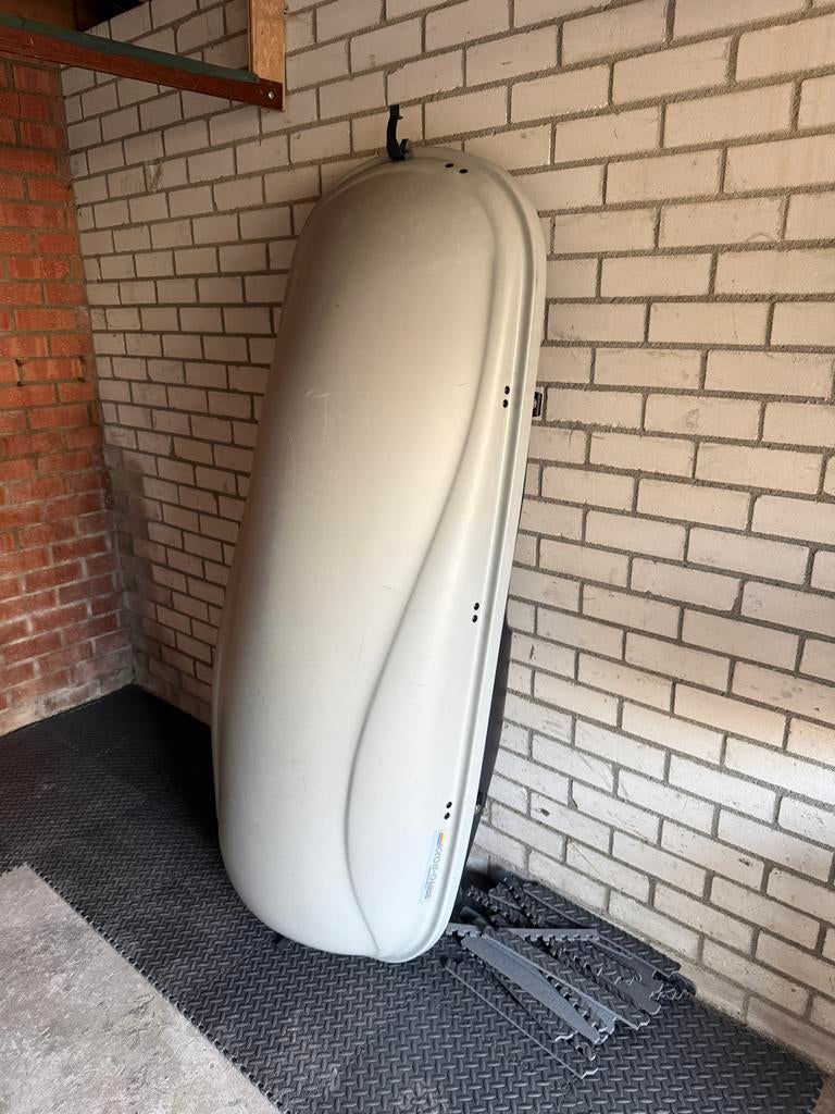 Dakkoffer, autoboxx, eventueel inclusief dakdragers!, Ophalen, Gebruikt