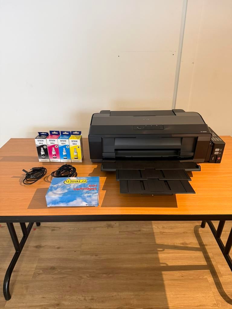 Epson EcoTank ET-14000 A3+ Printer, Computers en Software, Printers, Zo goed als nieuw, Ophalen of Verzenden