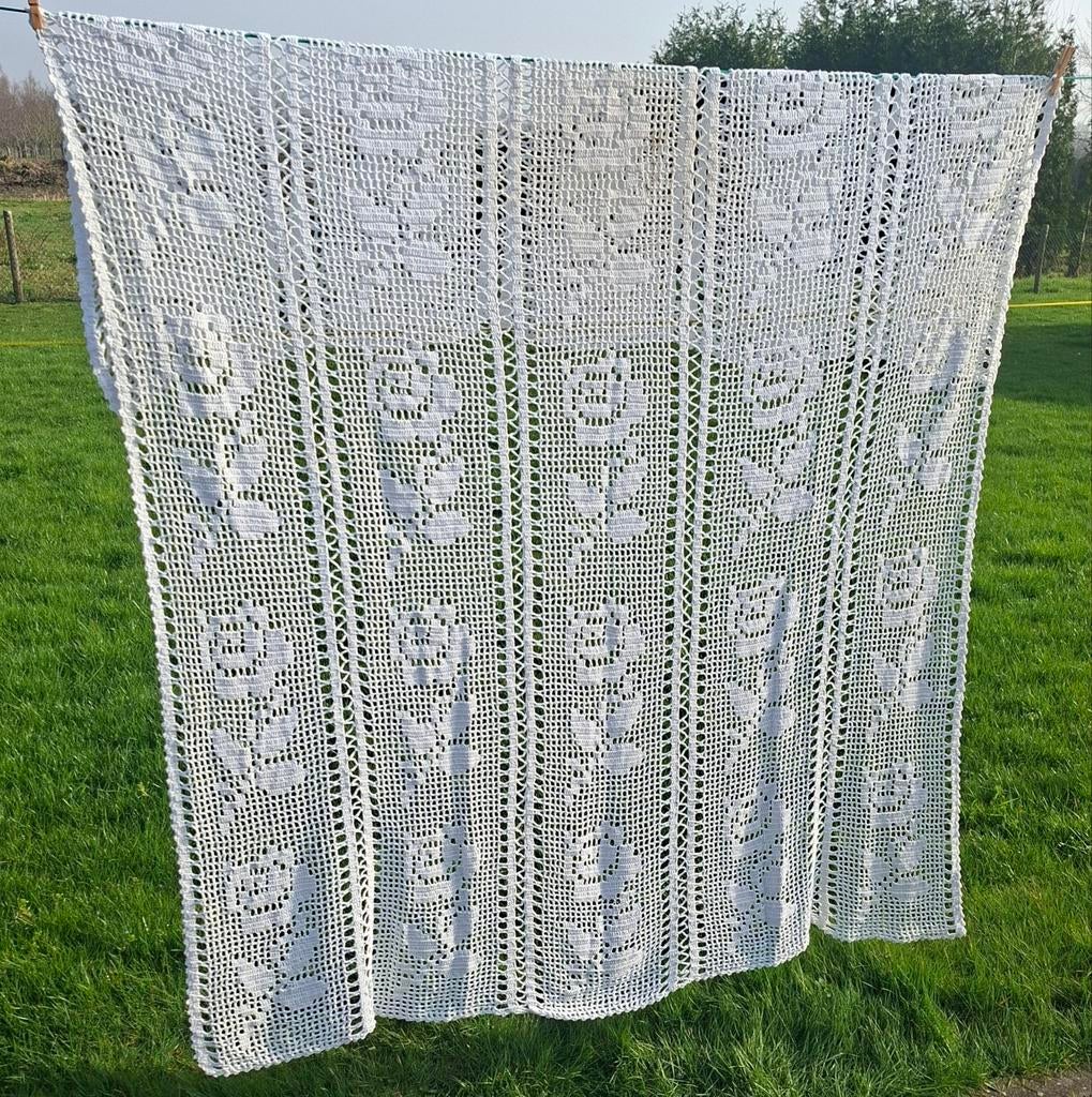 Gehaakte 1-persoons sprei, Ophalen of Verzenden