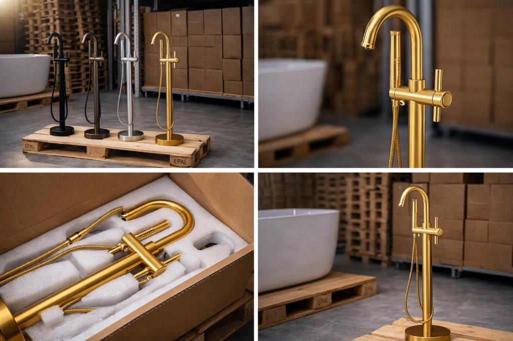 Spotgoedkoop vrijstaande kranen diverse kleuren VA 95,-, Ophalen of Verzenden, Nieuw, Chroom, Kraan