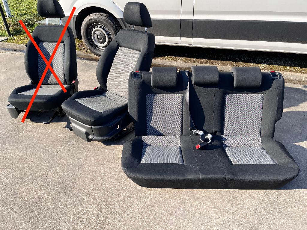 Interieur Polo 6R achterbank+bestuurdersstoel, Auto-onderdelen, Ophalen, Gebruikt, Volkswagen