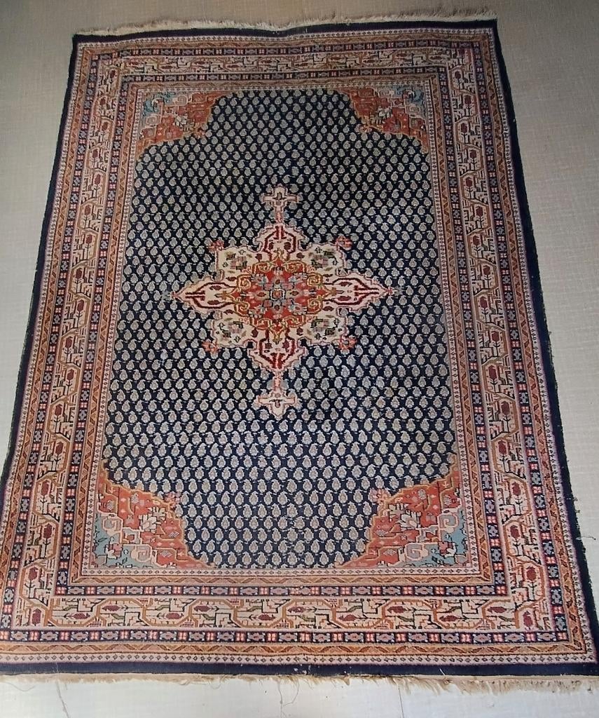 vloerkleed, Ophalen, Blauw, 150 tot 200 cm, 200 cm of meer
