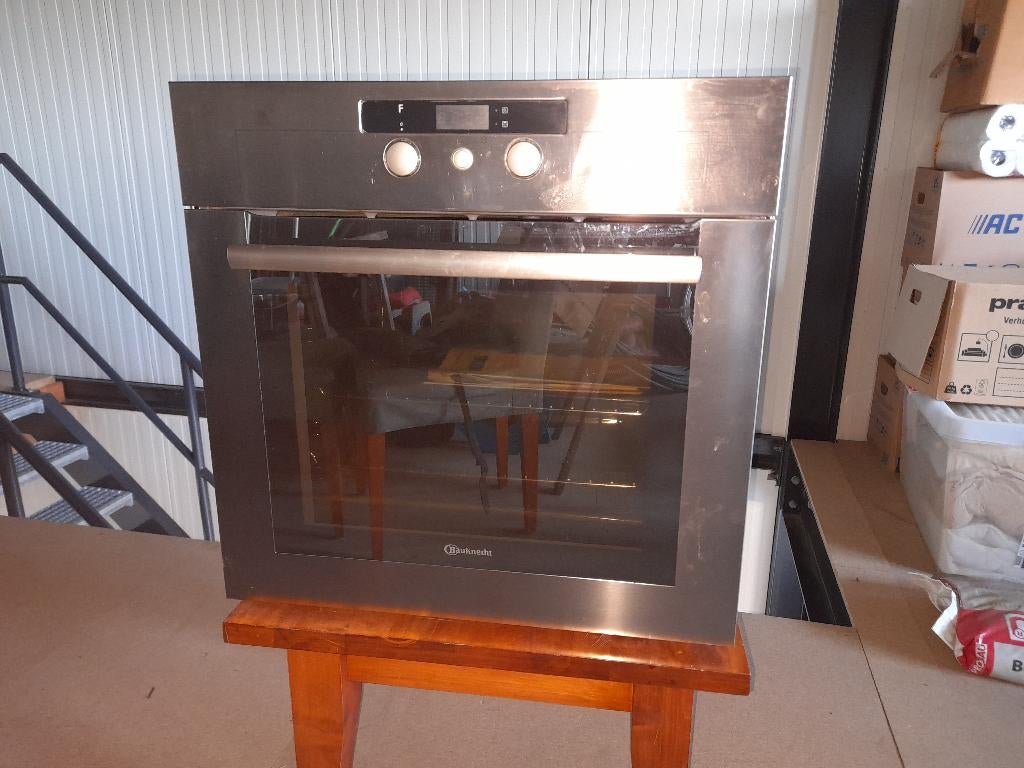 inbouwoven Bauknecht, Gebruikt, Hete lucht, 60 cm of meer, Oven met grill
