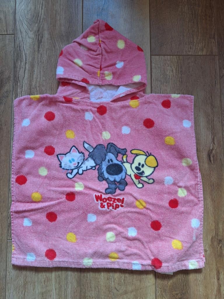 Badcape Woezel en Pip, Ophalen of Verzenden, Zo goed als nieuw, Woezel en pip, Meisje