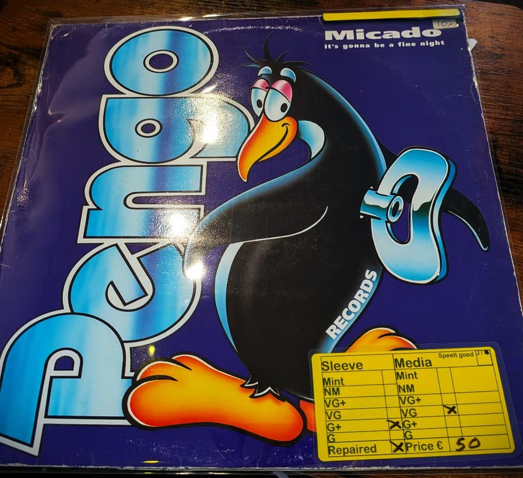 Micado - It's gonna be a fine night, Ophalen of Verzenden, Gebruikt, 12 inch, Techno of Trance