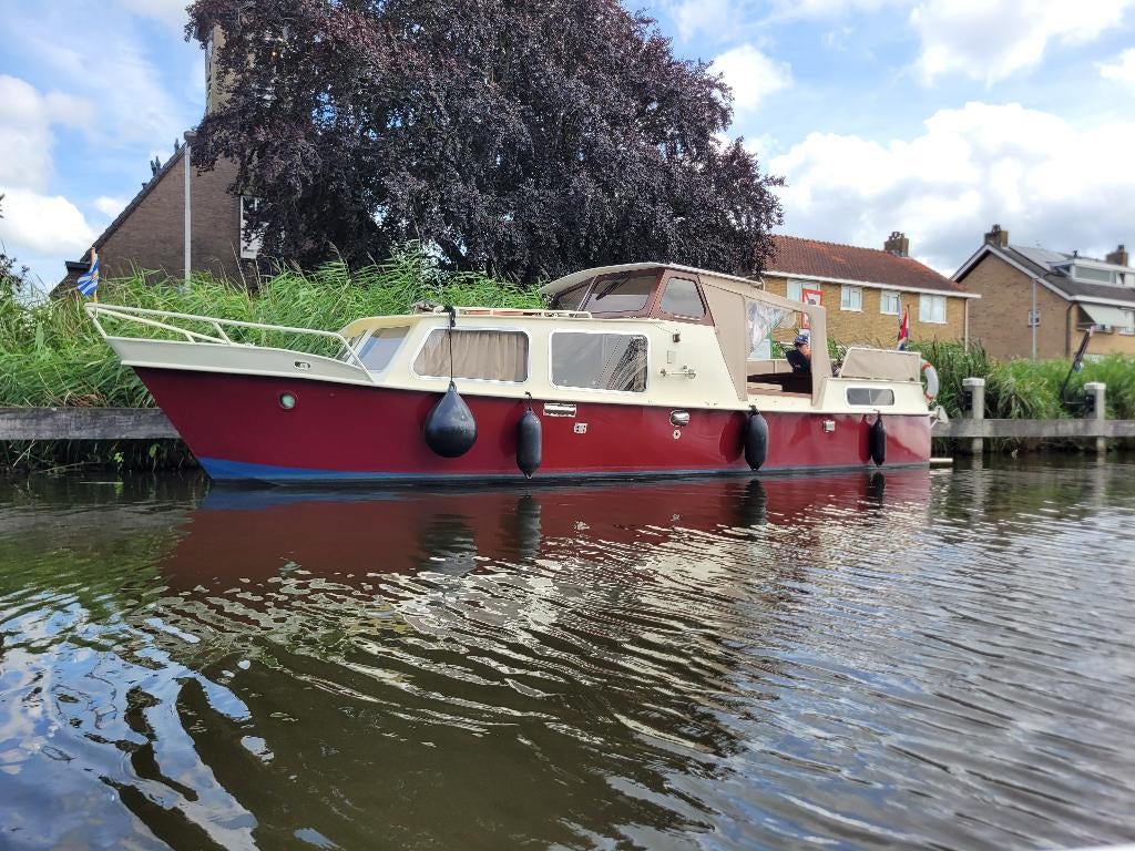 motorjacht Cascaruda AK, Watersport en Boten, Ophalen, Gebruikt, Staal, Binnenboordmotor