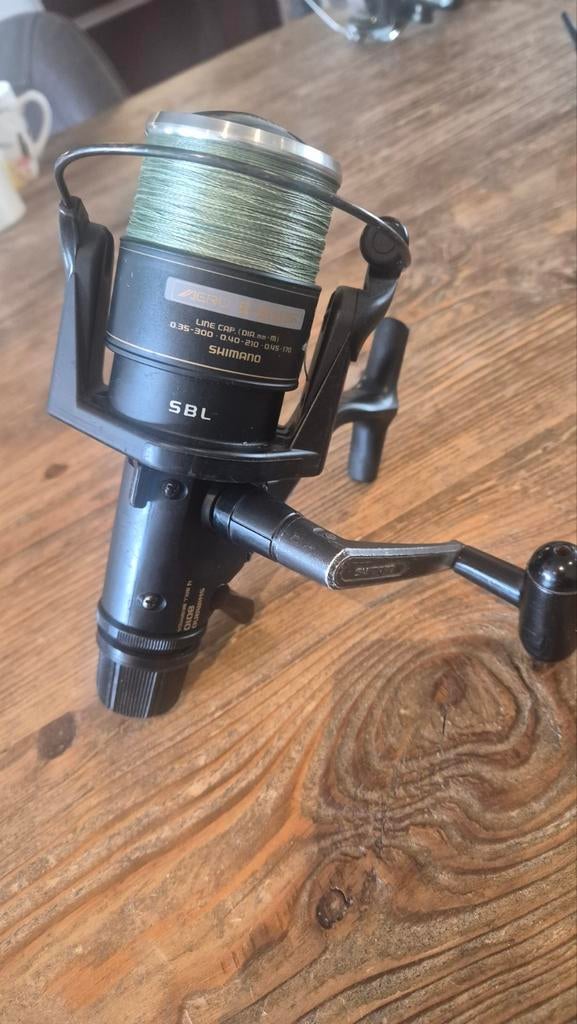 Shimano Aero Technium SBL 8010 Vismolen, Ophalen of Verzenden, Gebruikt, Molen