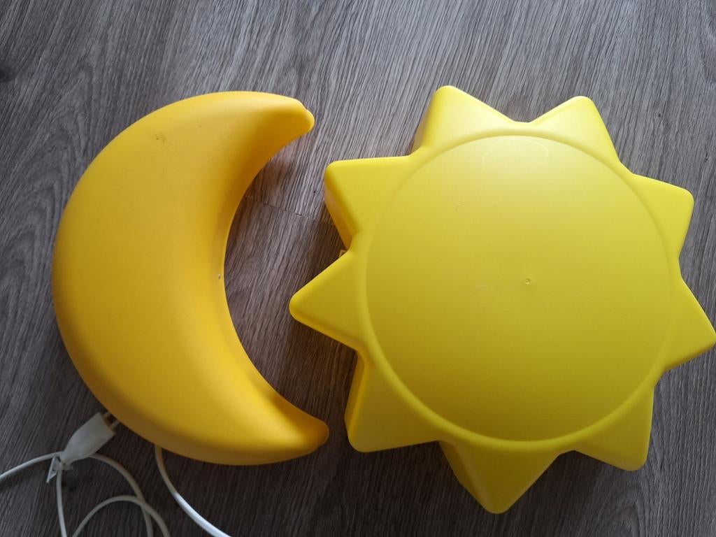 IKEA zon en maan lamp, Ophalen of Verzenden, Gebruikt