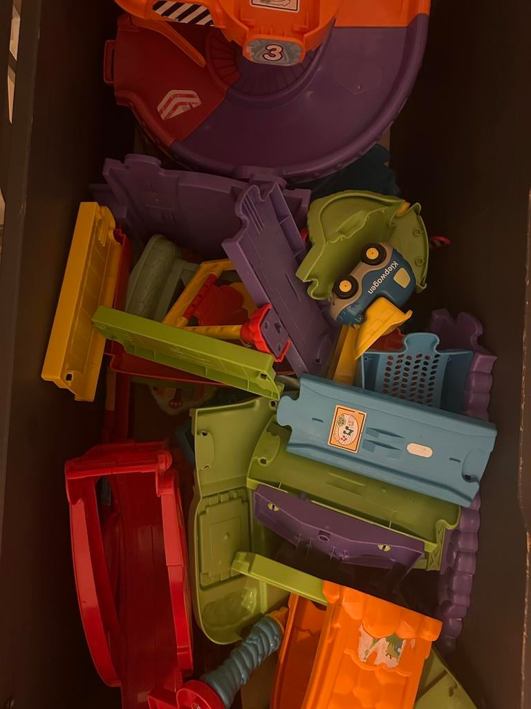 Toet Toet Auto's Grote Collectie met Garage en Baandelen, Ophalen, Gebruikt, Jongen of Meisje