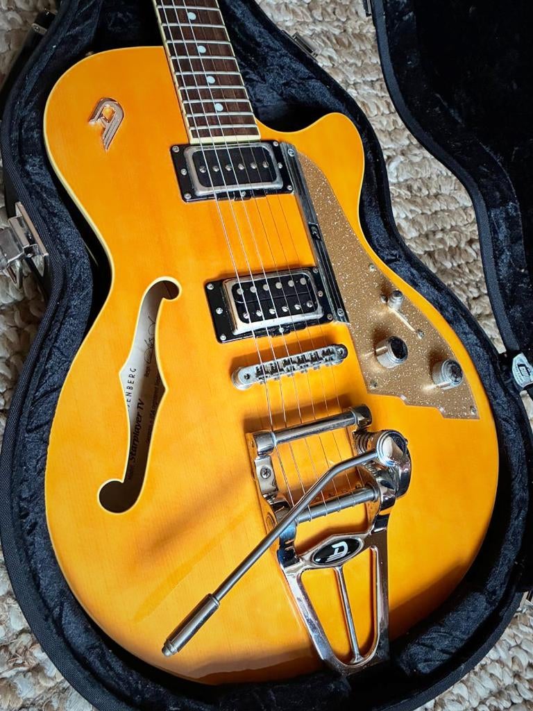 Deusenberg Starplayer TV Honey, Ophalen, Gebruikt, Semi-solid body, Overige merken