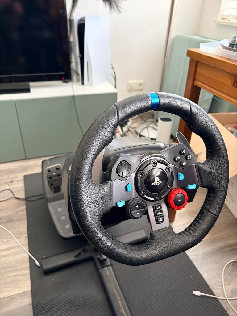 Logitech G29 + Playseat Red Bull Racing Esports, Ophalen, Zo goed als nieuw, Overige typen, Sony PlayStation