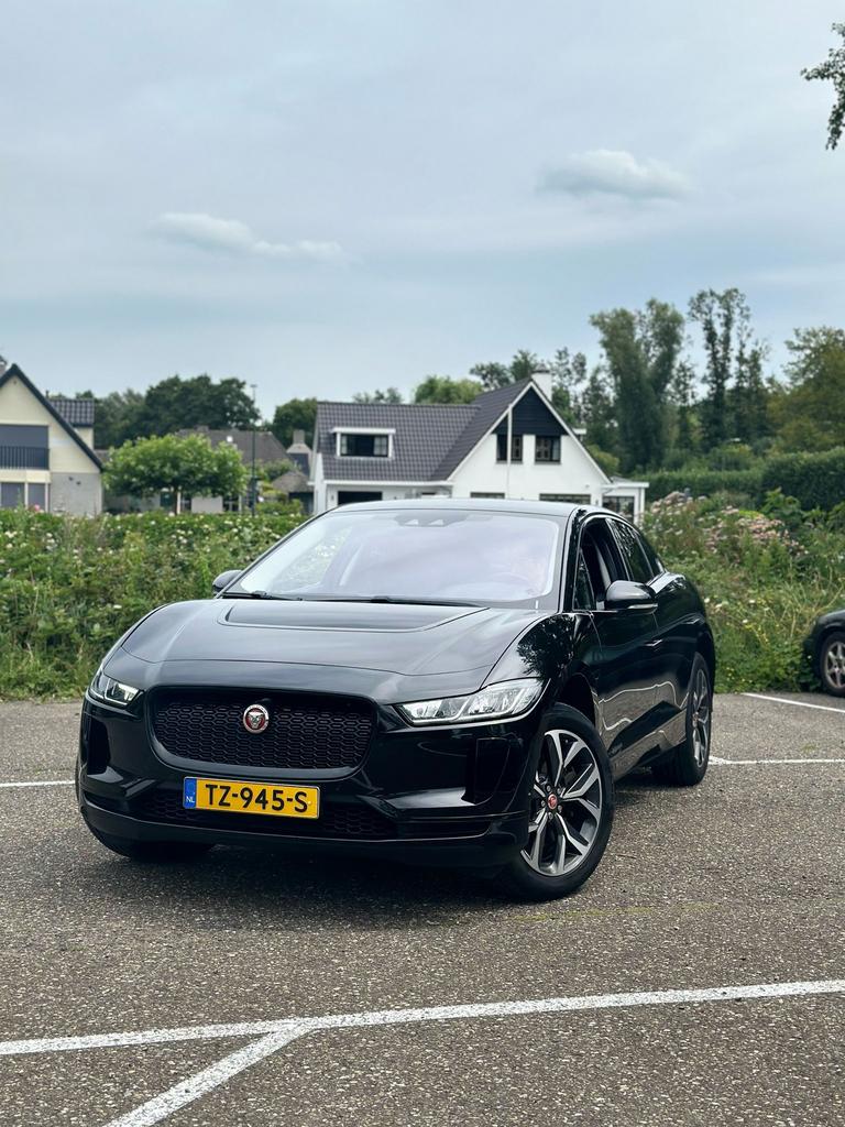 Jaguar I-PACE Ev400 400pk AWD Aut 2018 Zwart, Auto's, 750 kg, I-PACE, 234 pk, Zwart