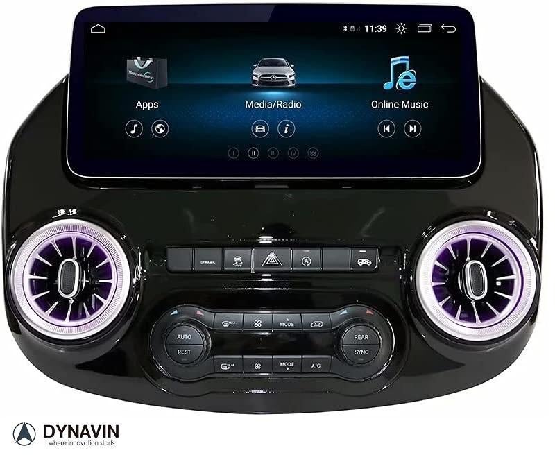 radio navigatie mercedes vito carkit android 15 carplay usb