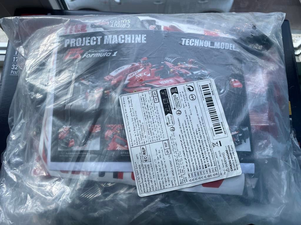 Formule 1 blocks project machine bouwset, Ophalen of Verzenden, Nieuw