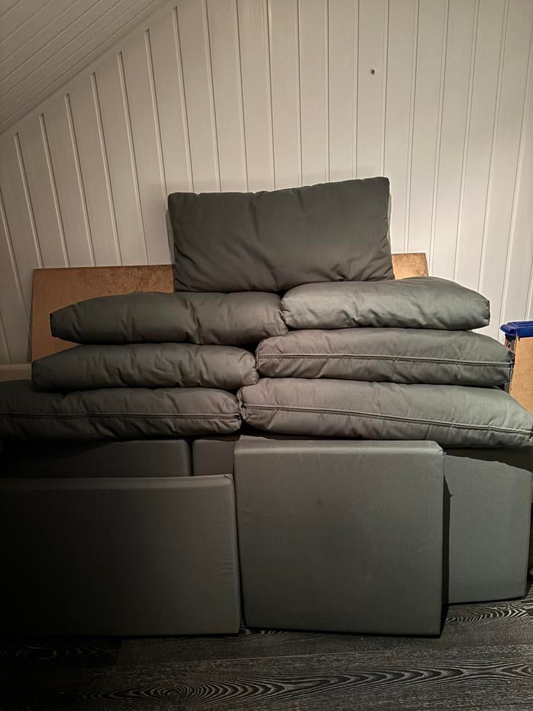 Kussens voor steiger hoek bank, Tuin en Terras, Ophalen, Gebruikt