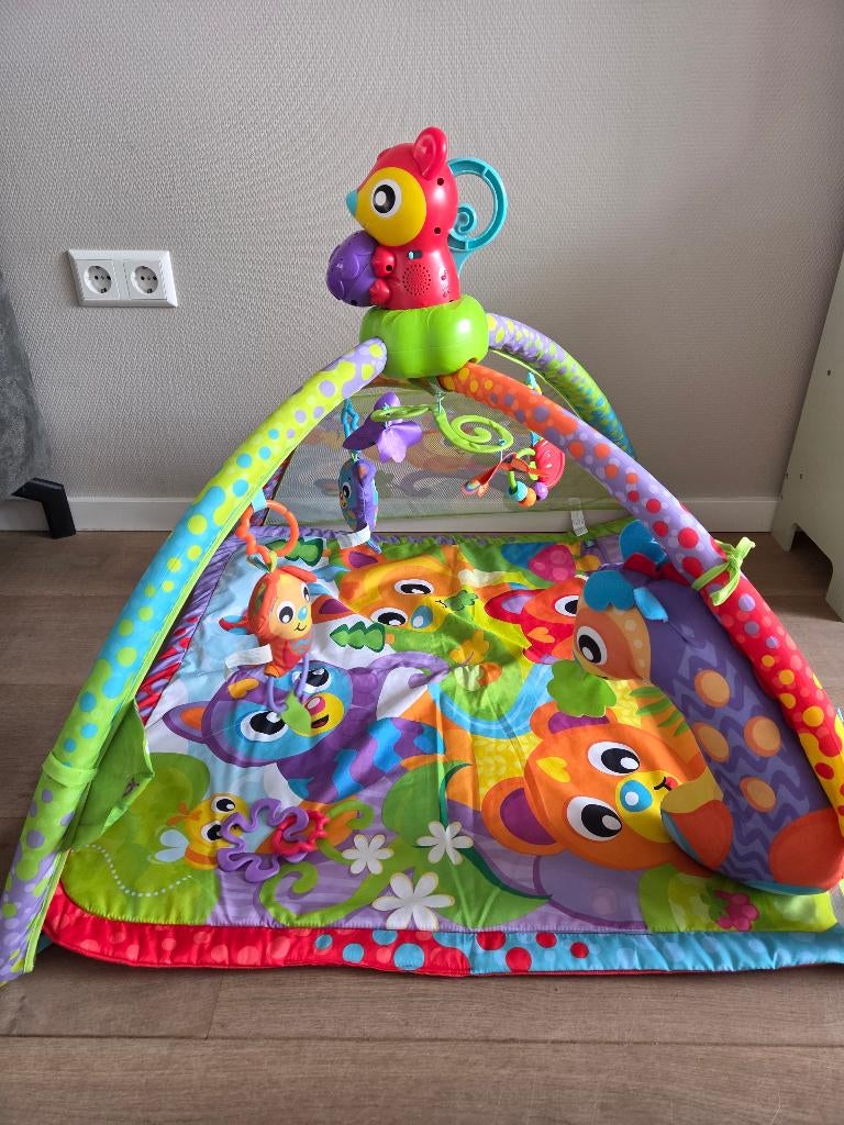 Playgro Woodlands muziek en lichtprojector gym, Ophalen, Zo goed als nieuw
