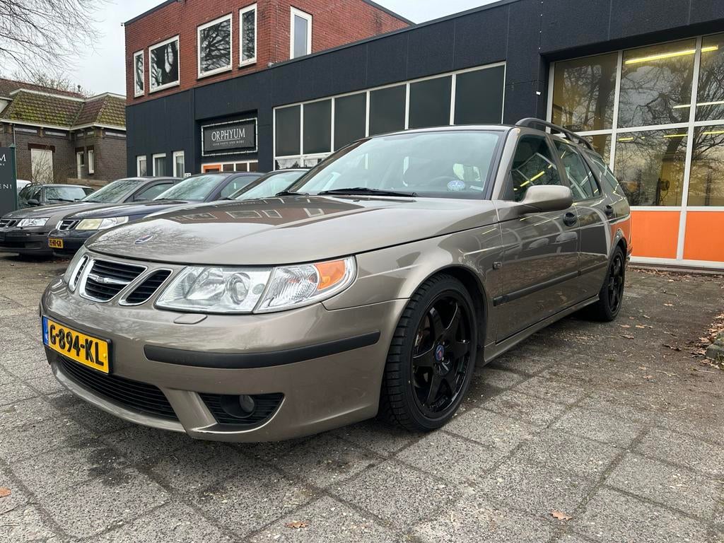 Saab 9-5 2.3 Aero Hirsch performance, LPG G3!, Auto's, 1800 kg, 4 cilinders, Sportstoelen, 1669 kg
