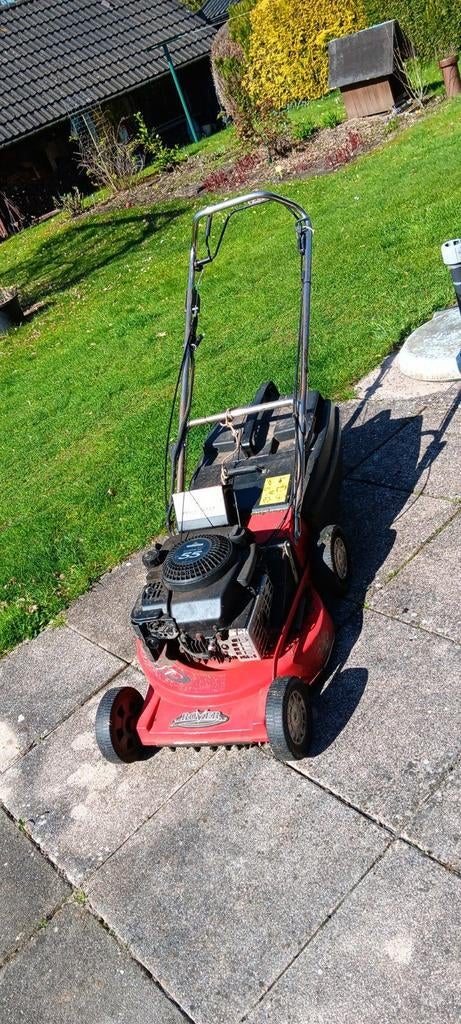 Rover XM 55 Grasmaaier - Voor de handige klusser, Tuin en Terras, Grasmaaiers, Gebruikt, Benzine-grasmaaier, 50 cm of meer, Cirkelmaaier