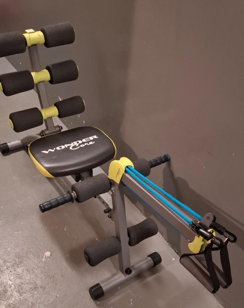 fitniss roei apparaat, Ophalen, Benen, Zo goed als nieuw, Metaal