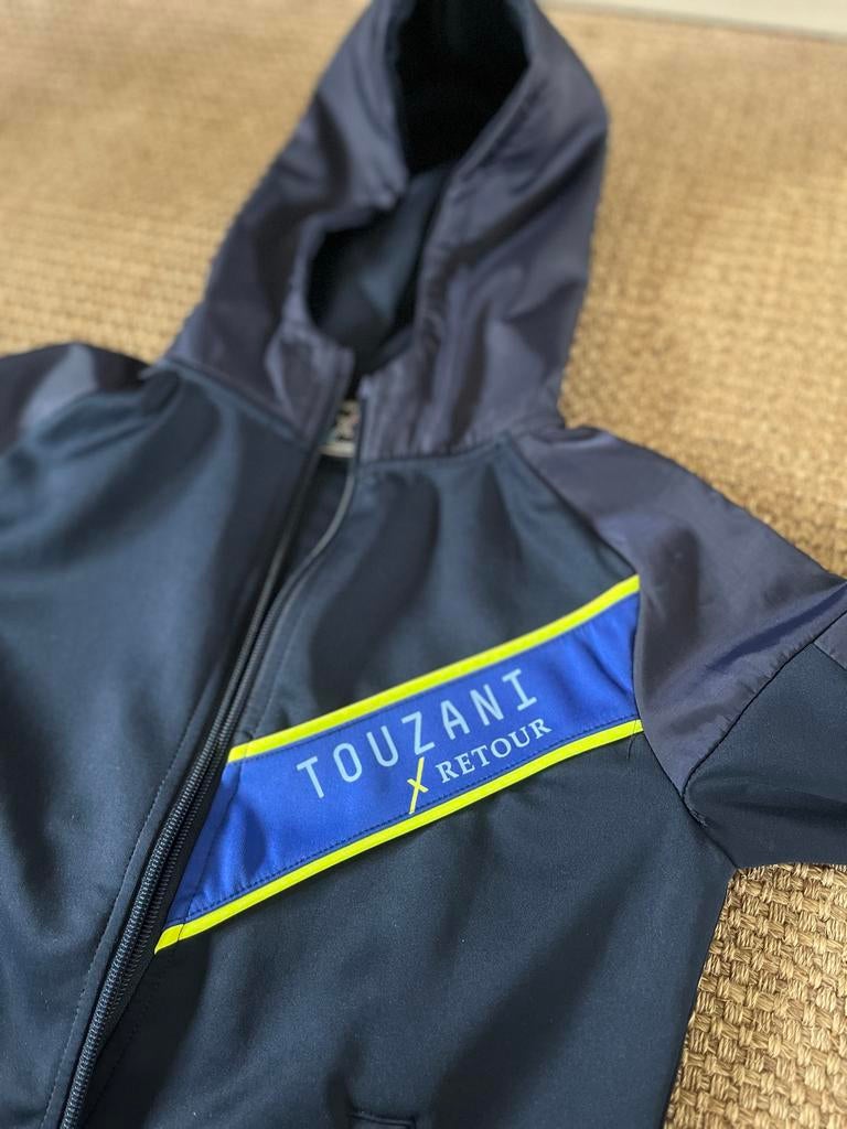 Retour Touzani jasje/vestje maat 140 donkerblauw, Ophalen, Gebruikt, Jongen, Jas