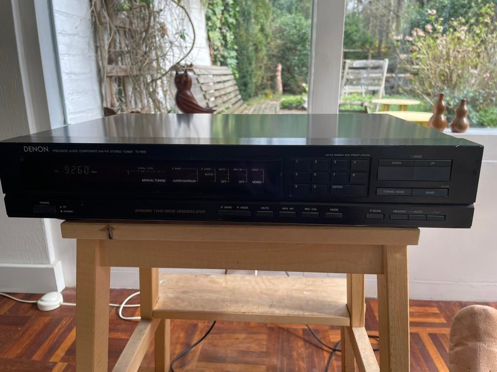 Top tuner van Denon TU 800, Ophalen, Gebruikt