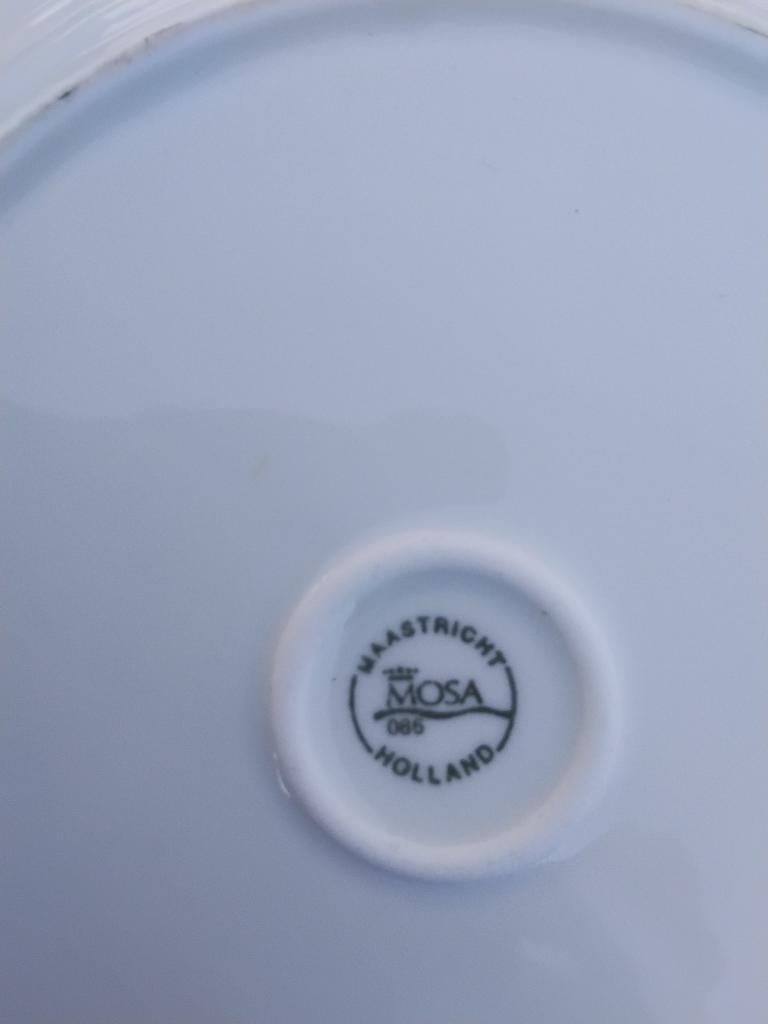 14 Mosa borden 30 cm, zo goed als nieuw, Ophalen, Zo goed als nieuw, Keramiek, Bord(en)