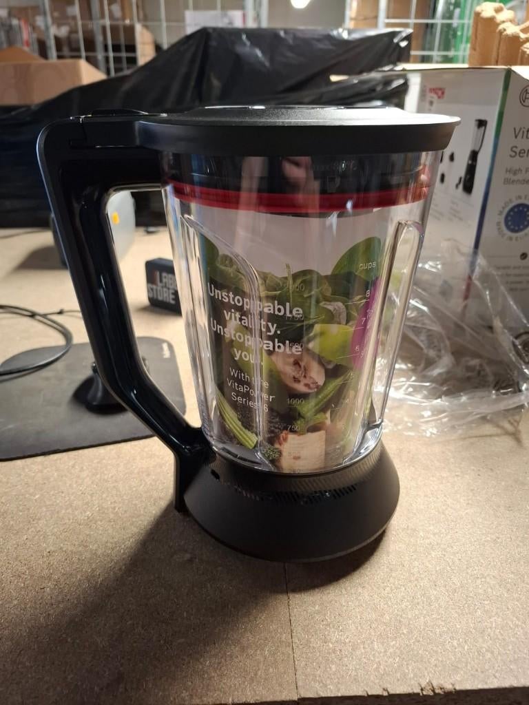 Bosch MMB6652B VitaPower Serie 6 - Blender - Zwart | DC10043, Witgoed en Apparatuur, Nieuw, Ophalen of Verzenden, Blender, BSH Huishoudapparaten BV