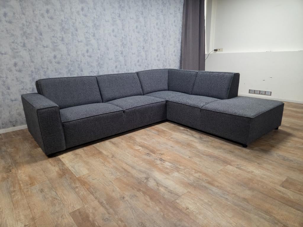 Z.G.A.N Antraciet Hoekbank, Info@banxtel.nl, Hoekbank, Ophalen of Verzenden, Zo goed als nieuw