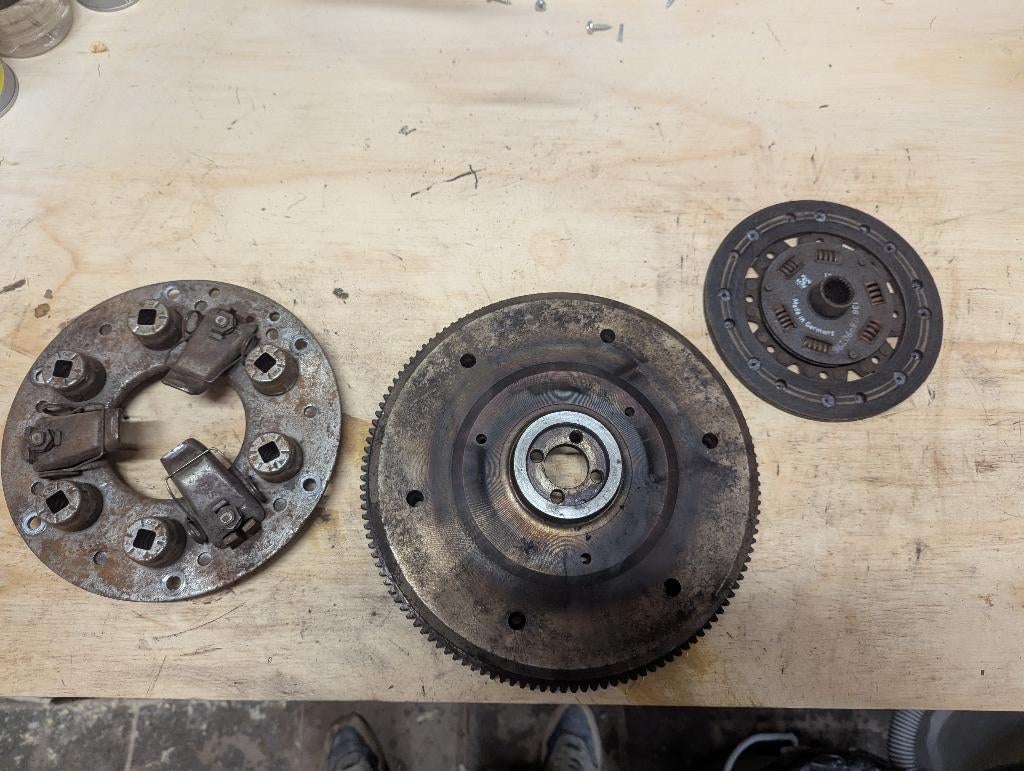 Vliegwiel, drukgroep & Koppeling 180 mm kever, Ophalen of Verzenden, Gebruikt, Alfa Romeo