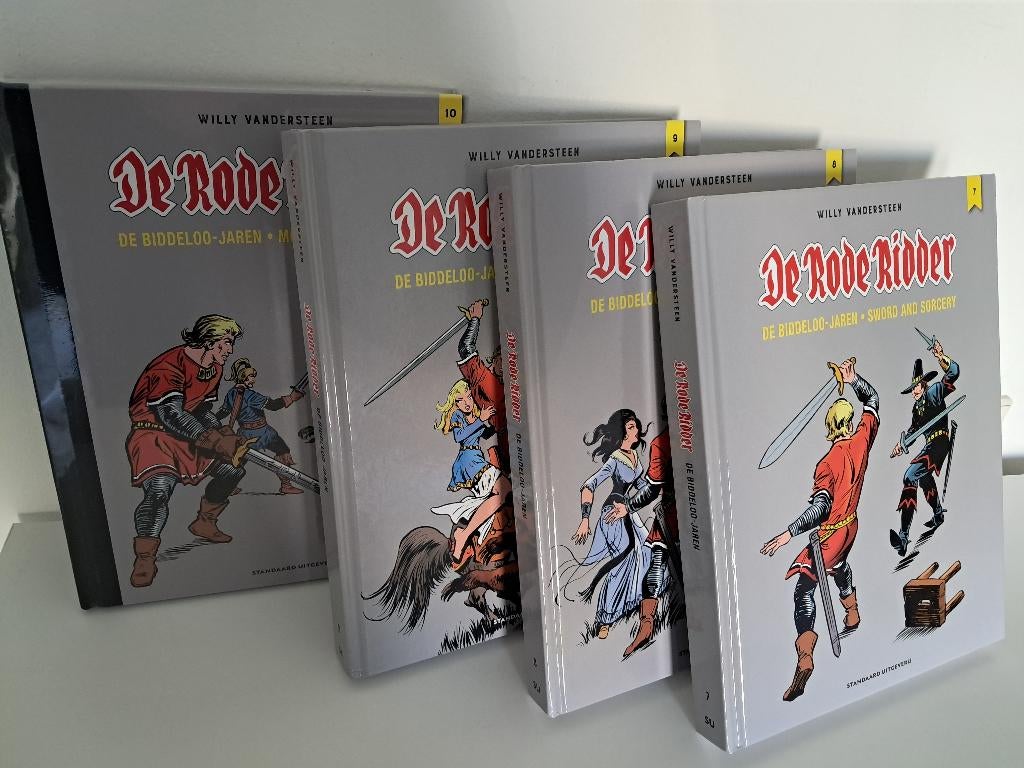 De Rode Ridder 4 delen integraal (delen 7 8 9 en 10), Meerdere stripboeken, Ophalen of Verzenden, Nieuw