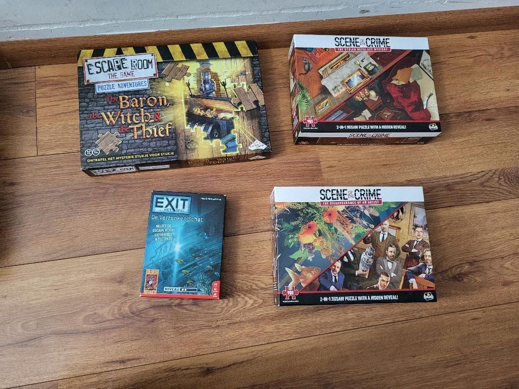 Escape spellen, Een of twee spelers, Ophalen, Zo goed als nieuw, 999 Games