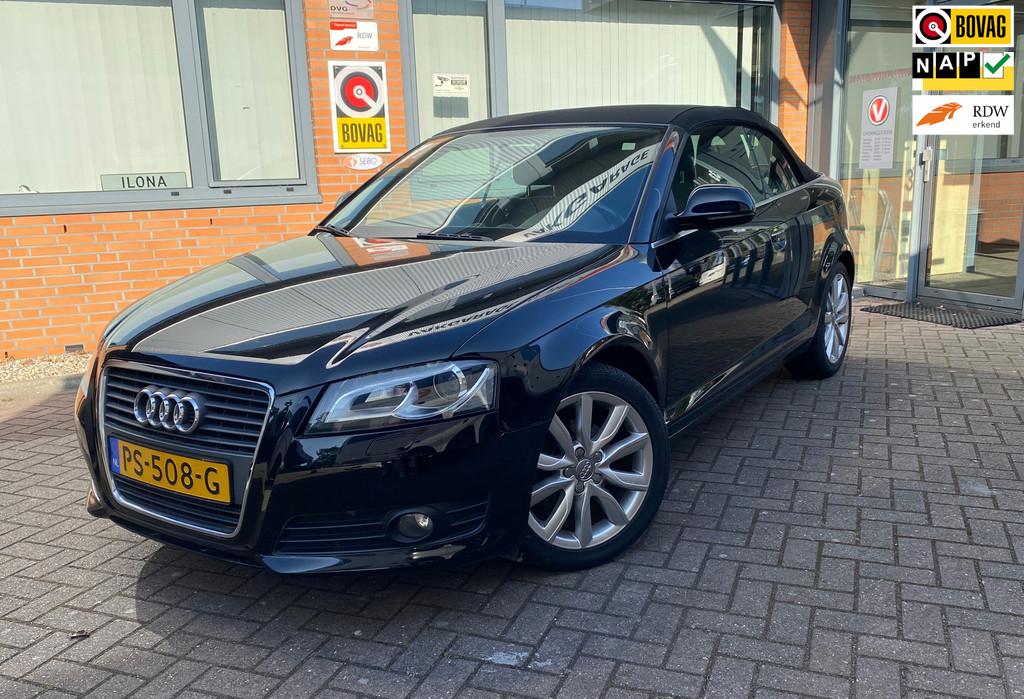 Audi A3 Cabriolet 1.8 TFSI Ambition Pro Line, Voorwielaandrijving, Euro 5, 15 km/l, Gebruikt