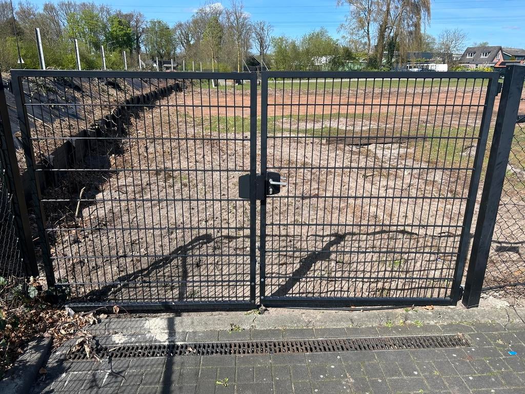 Hekwerk, Tuin en Terras, Tuinhekken en Hekwerk, Ophalen, Met poort, Gebruikt, Gaashekwerk
