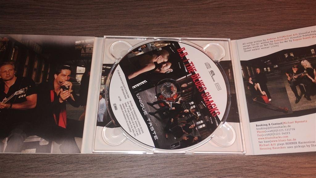 B.B. & The Blues Shacks ‎- Unique Taste, Ophalen of Verzenden, 1980 tot heden, Zo goed als nieuw, Jazz