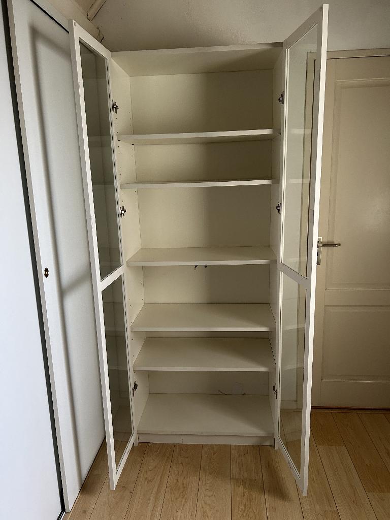 Vitrinekast Ikea, Ophalen, Overige materialen, 200 cm of meer, 50 tot 100 cm